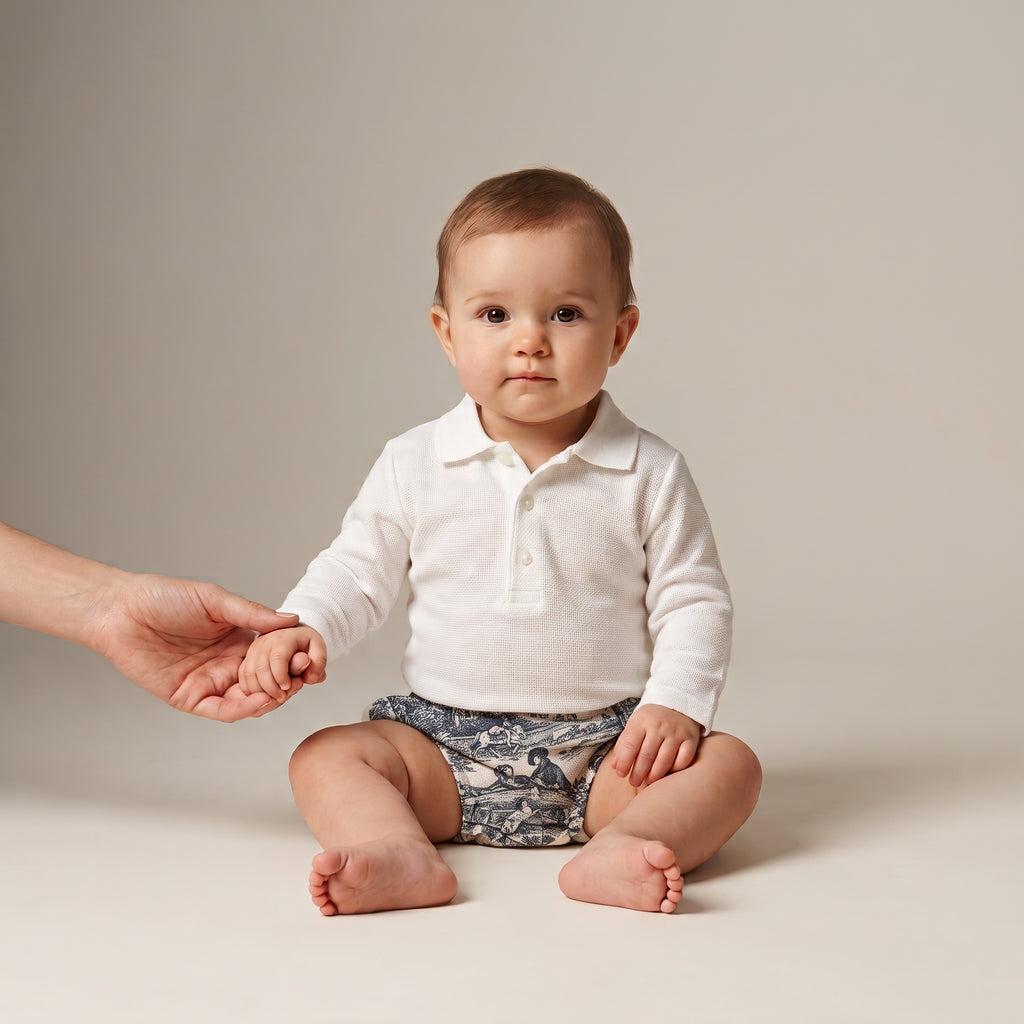 The Little First Bloomers — Black Toile