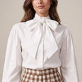 The Bow Tie Shirt — White