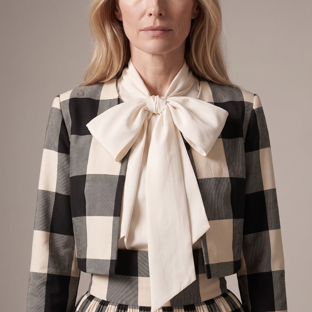 The Dinner Jacket — Black Check