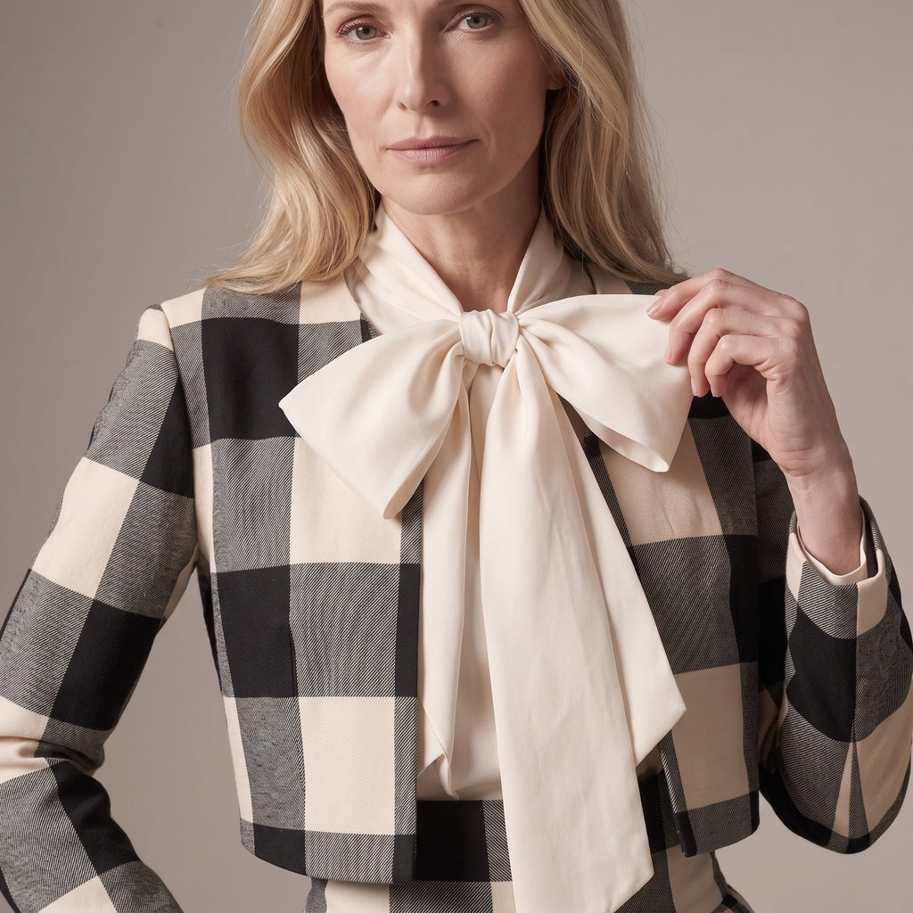 The Dinner Jacket — Black Check