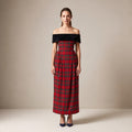 The Cinema Dress in Red Stewart Tartan — Mrs. Francoise Holidays 2026