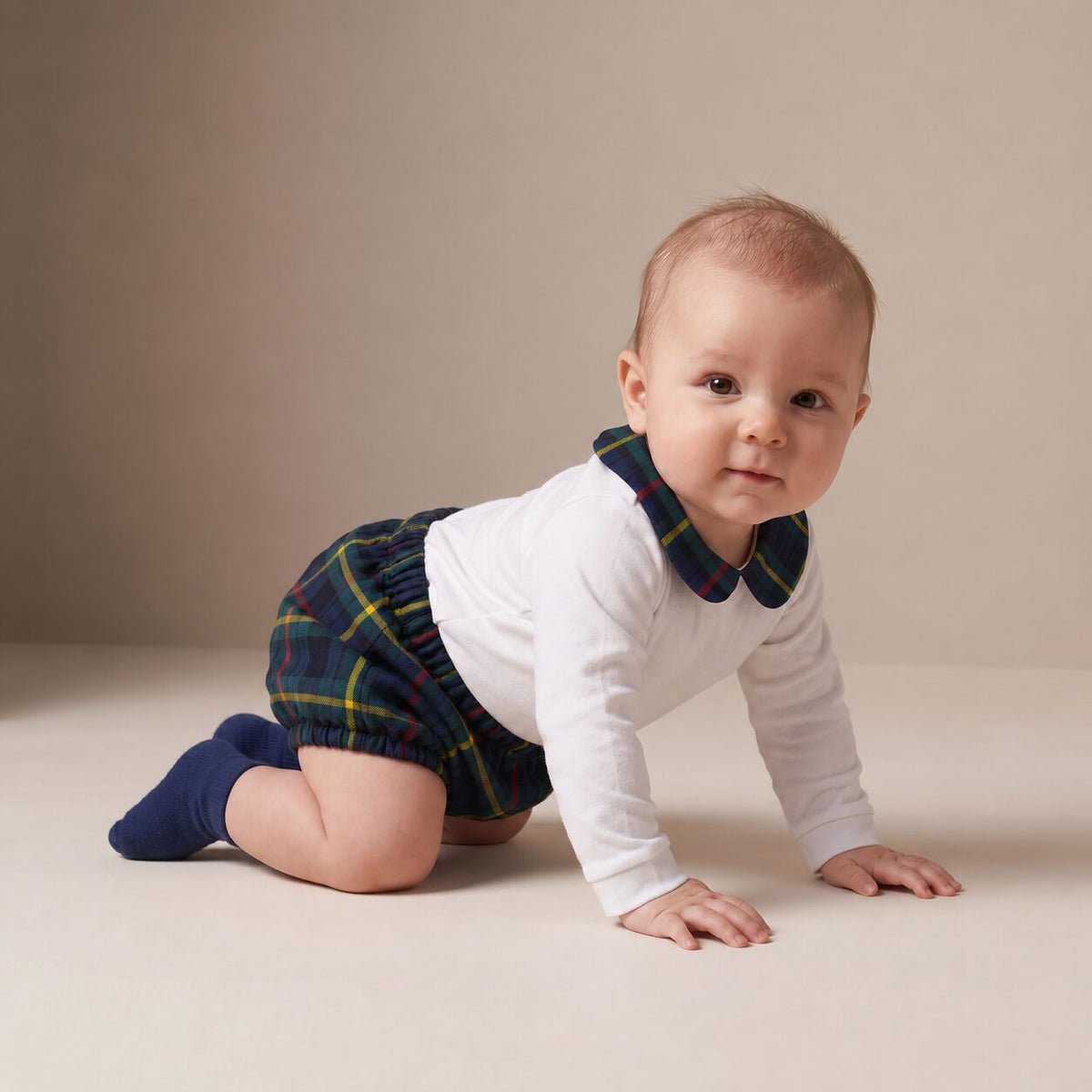Little Bloomers in Red Stewart Tartan — Mrs. Francoise Holidays 2026